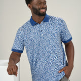 Blooming Fields Polo - Men's Floral Patterned Polo
