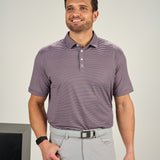 Freddie Polo - Men's Striped Performance Polo