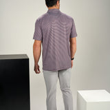 Freddie Polo - Men's Striped Performance Polo