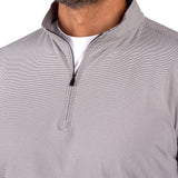 Members Only Q Zip - Men's Dark Grey Pullover