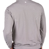Members Only Q Zip - Men's Dark Grey Pullover