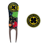 Live Lucky Divot Tool with Ball Marker Set Multicolor